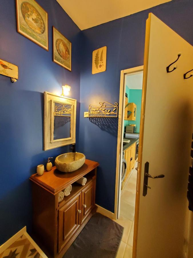 La Dolce Vita - Studio Dans Propriete Avec Piscine Montpeyroux  Luaran gambar