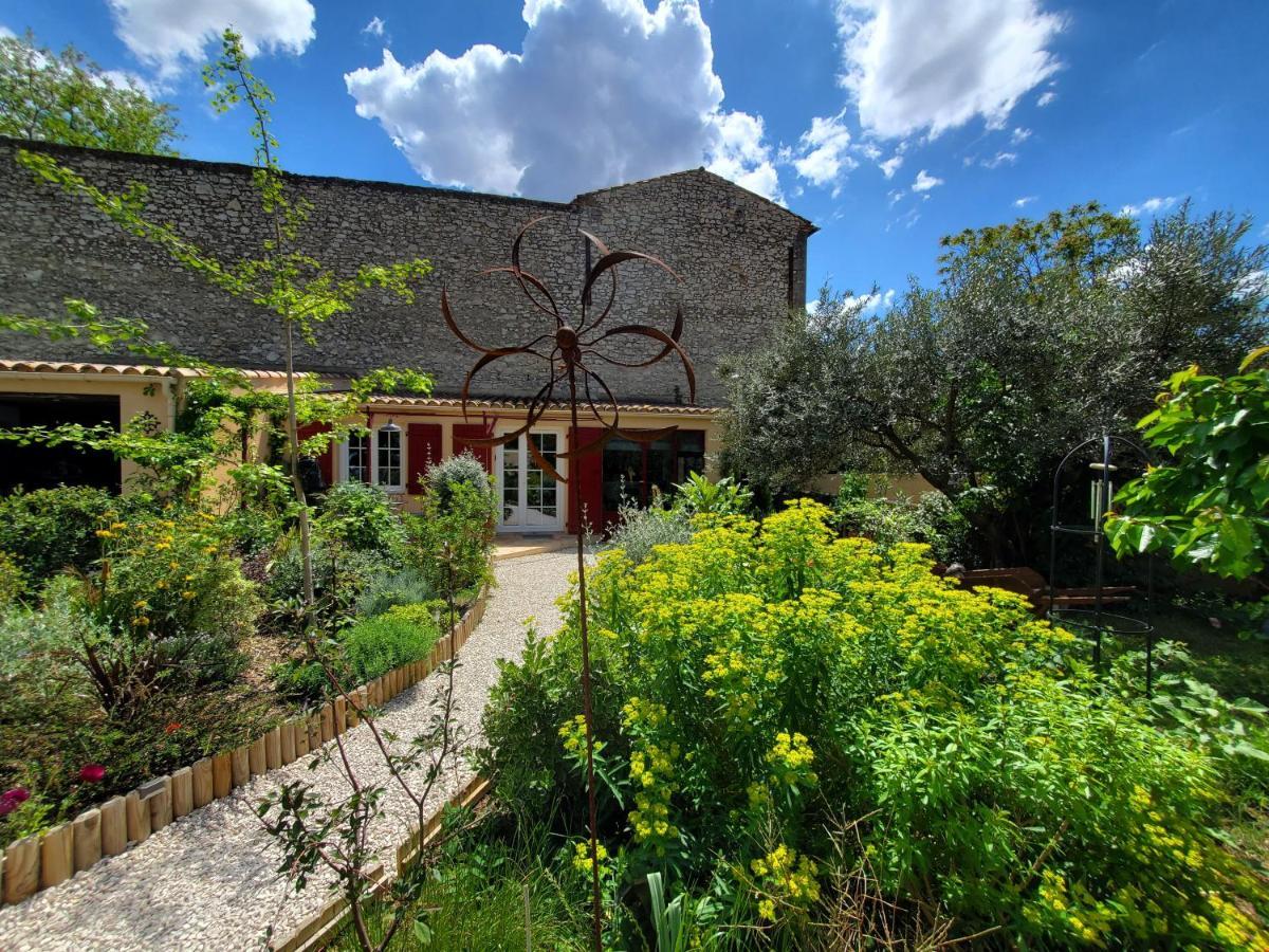 La Dolce Vita - Studio Dans Propriete Avec Piscine Montpeyroux  Luaran gambar