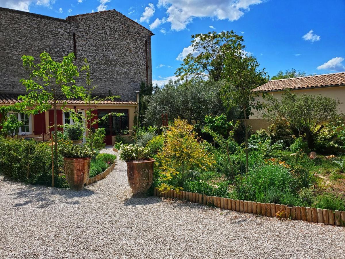 La Dolce Vita - Studio Dans Propriete Avec Piscine Montpeyroux  Luaran gambar