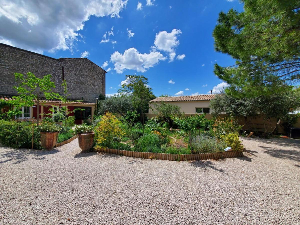 La Dolce Vita - Studio Dans Propriete Avec Piscine Montpeyroux  Luaran gambar